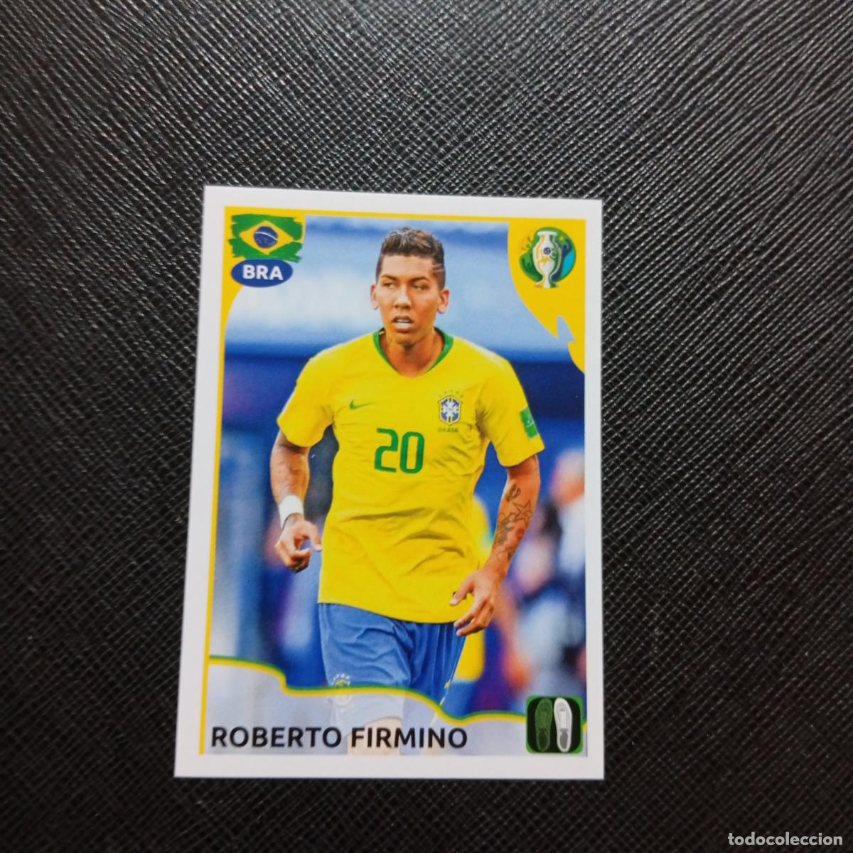Cromos de f&uacute;tbol: 114 ROBERTO FIRMINO BRASIL PANINI COPA AMERICA BRASIL 2019 CROMO FUTBOL 19 - SIN PEGAR