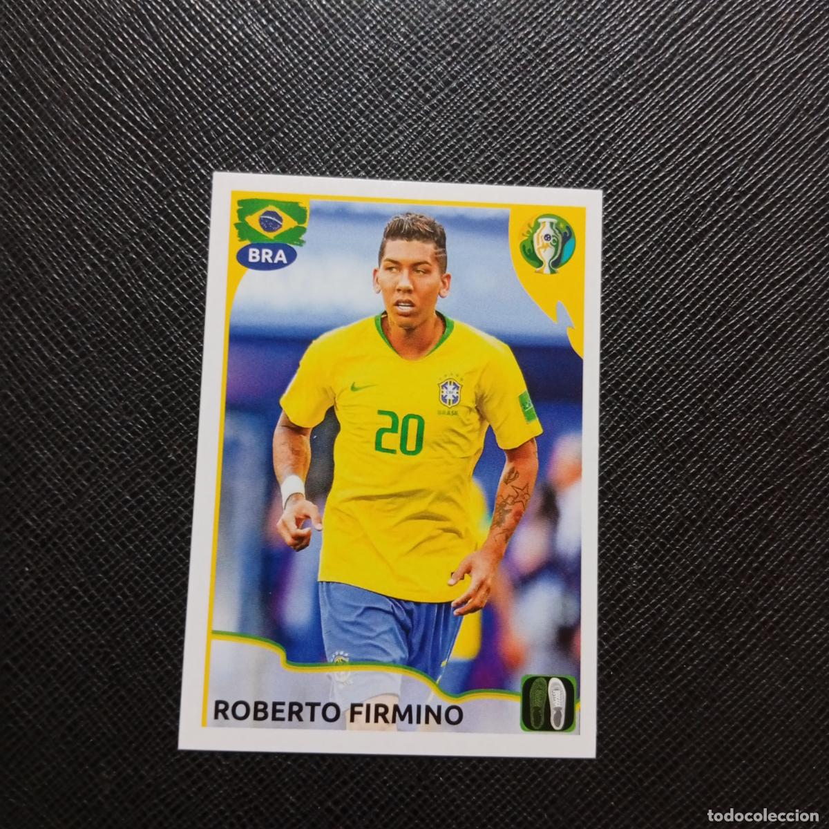 Cromos de f&uacute;tbol: 114 ROBERTO FIRMINO BRASIL PANINI COPA AMERICA BRASIL 2019 CROMO FUTBOL 19 - SIN PEGAR