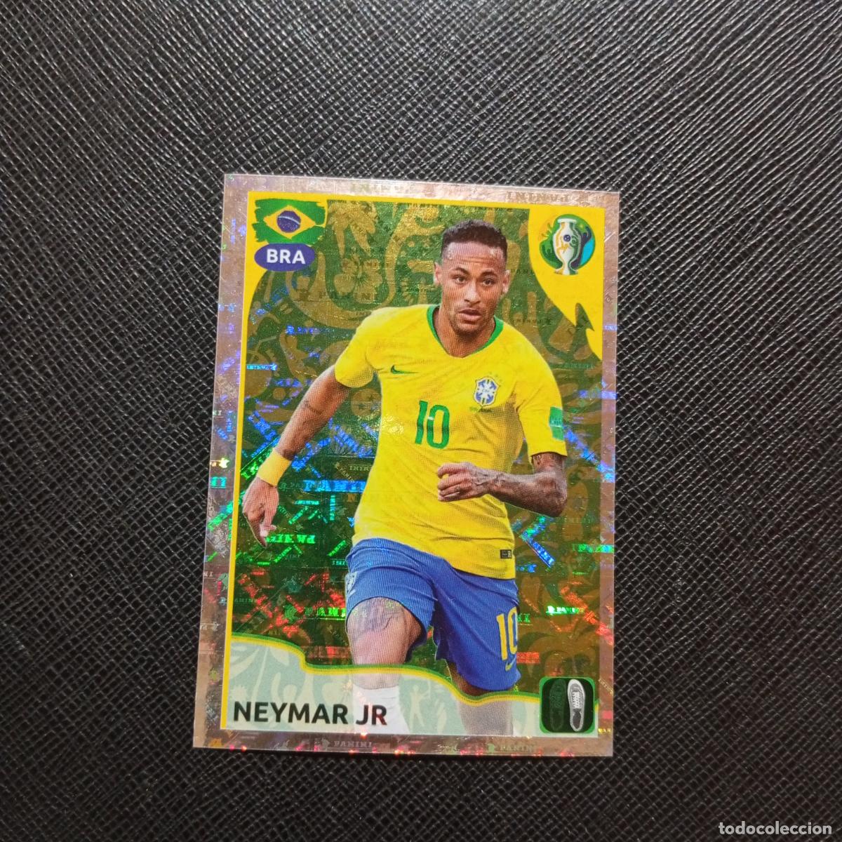 Cromos de f&uacute;tbol: 115 NEYMAR JR BRASIL PANINI COPA AMERICA BRASIL 2019 CROMO FUTBOL 19 - SIN PEGAR