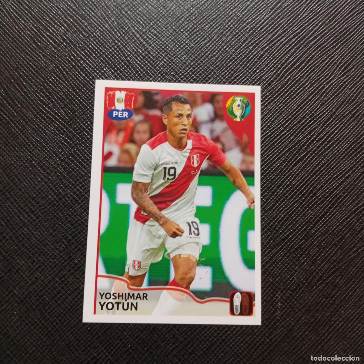 Cromos de f&uacute;tbol: 121 YOTUN PERU PANINI COPA AMERICA BRASIL 2019 CROMO FUTBOL 19 - SIN PEGAR