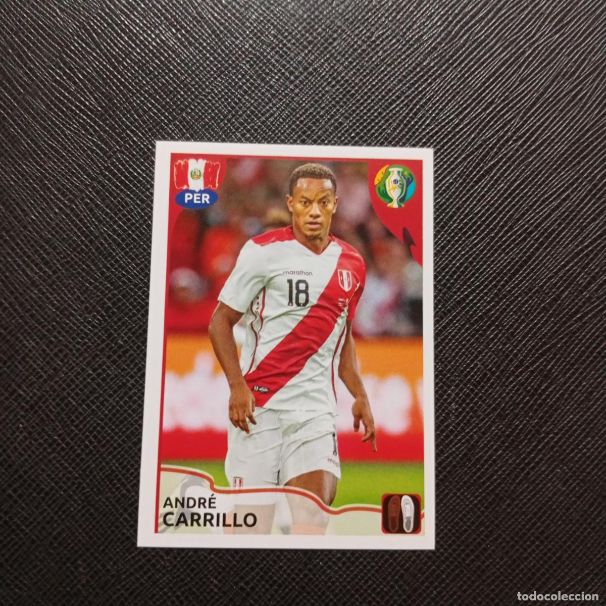 Cromos de f&uacute;tbol: 123 CARRILLO PERU PANINI COPA AMERICA BRASIL 2019 CROMO FUTBOL 19 - SIN PEGAR