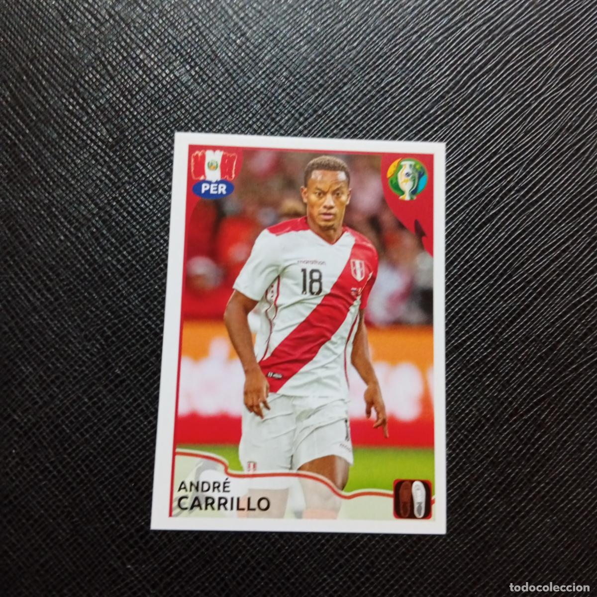 Cromos de f&uacute;tbol: 123 CARRILLO PERU PANINI COPA AMERICA BRASIL 2019 CROMO FUTBOL 19 - SIN PEGAR