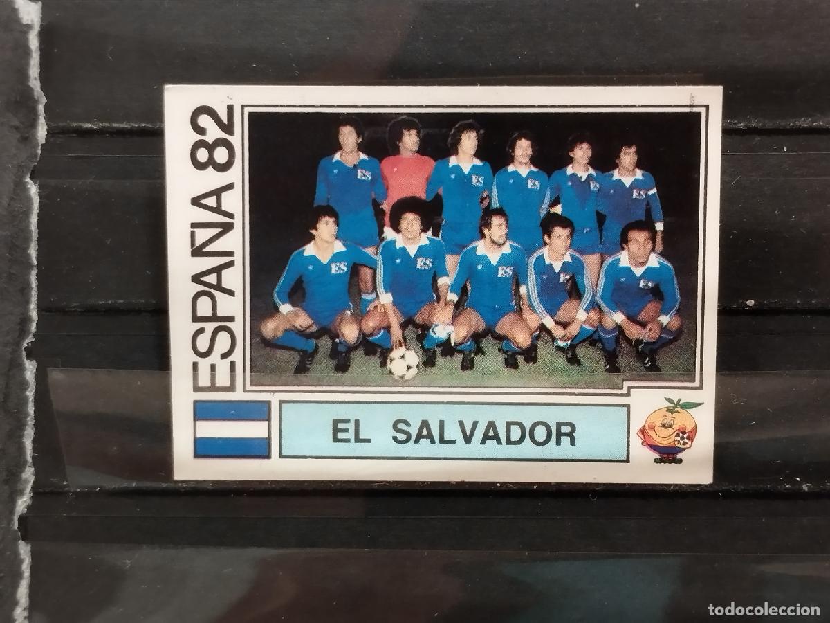 Cromos de Futebol: PANINI. MUNDIAL 82. N&ordm; 219. EQUIPO DEL SALVADOR.