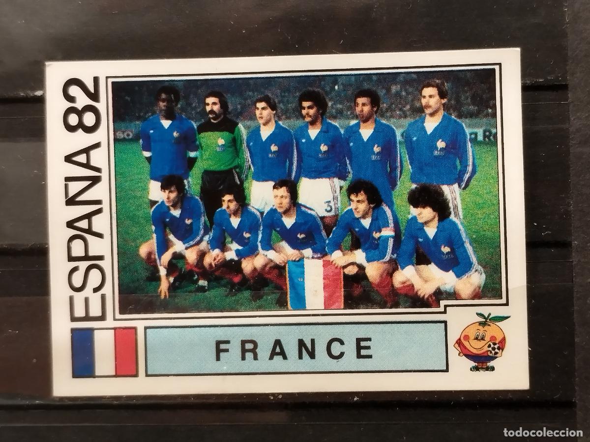 Cromos de Futebol: PANINI. MUNDIAL 82. N&ordm; 275. EQUIPO DE FRANCIA.