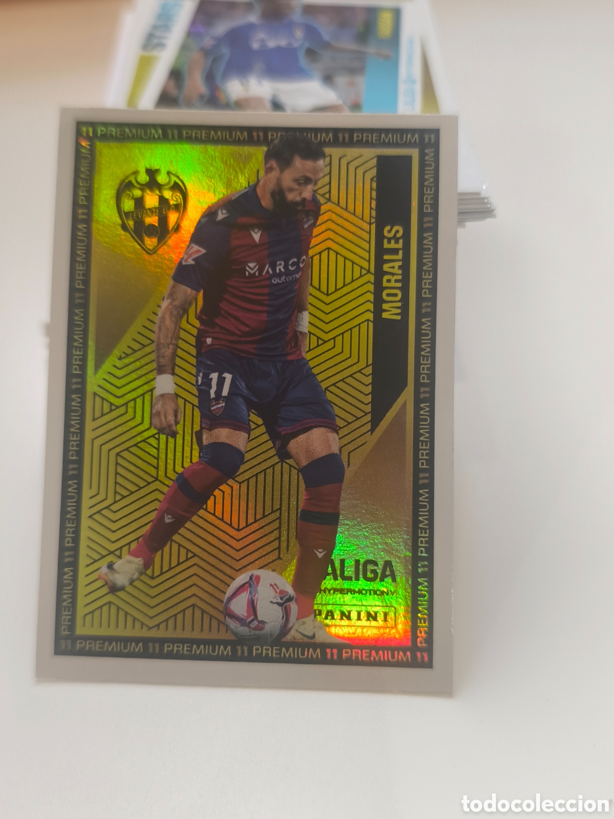 Cromos de f&uacute;tbol: Morales Premium UD Levante 24/25