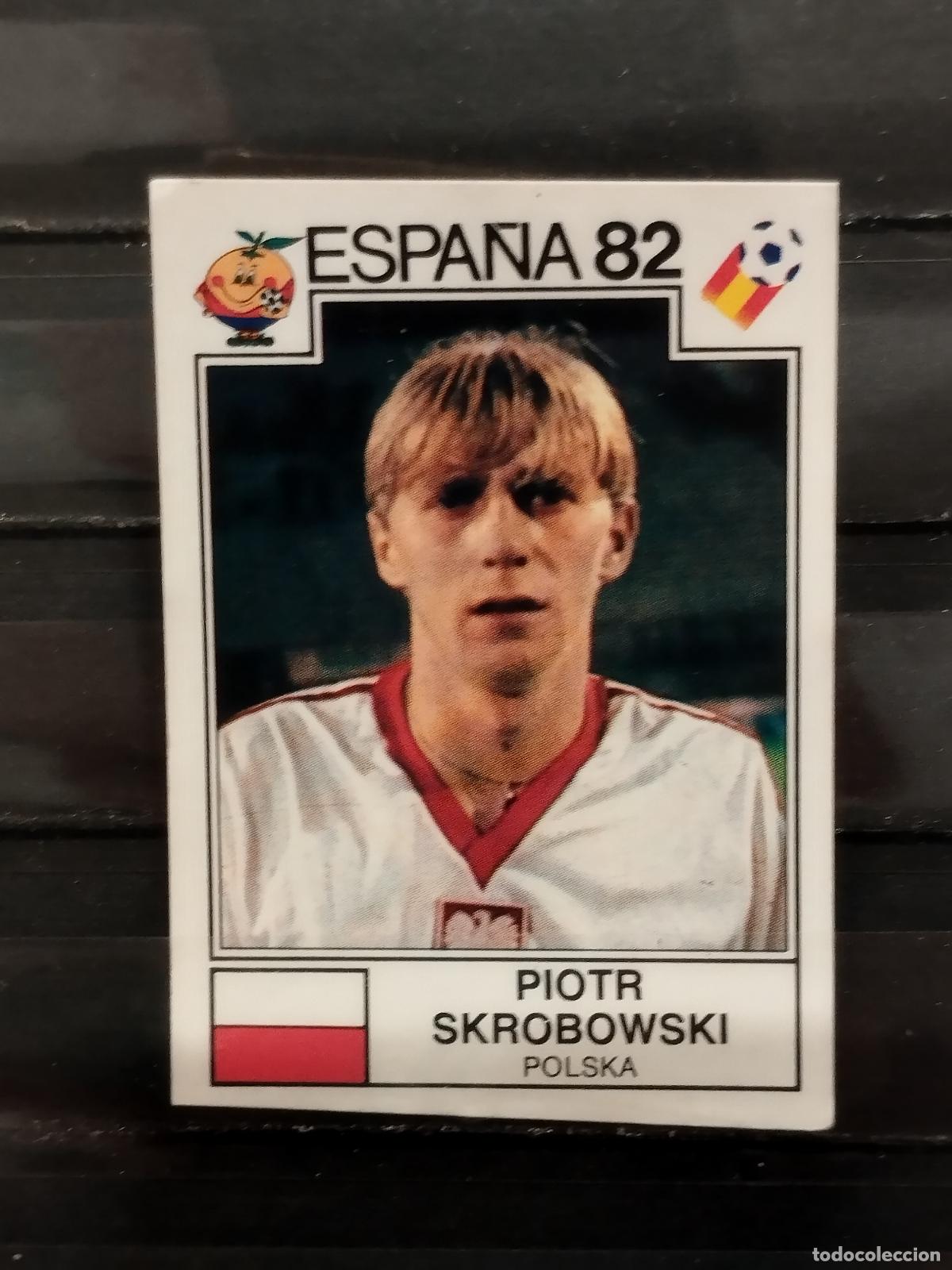 Cromos de Futebol: PANINI. MUNDIAL 82. N&ordm; 60. POLONIA. PIORTR SKROBOWSKI
