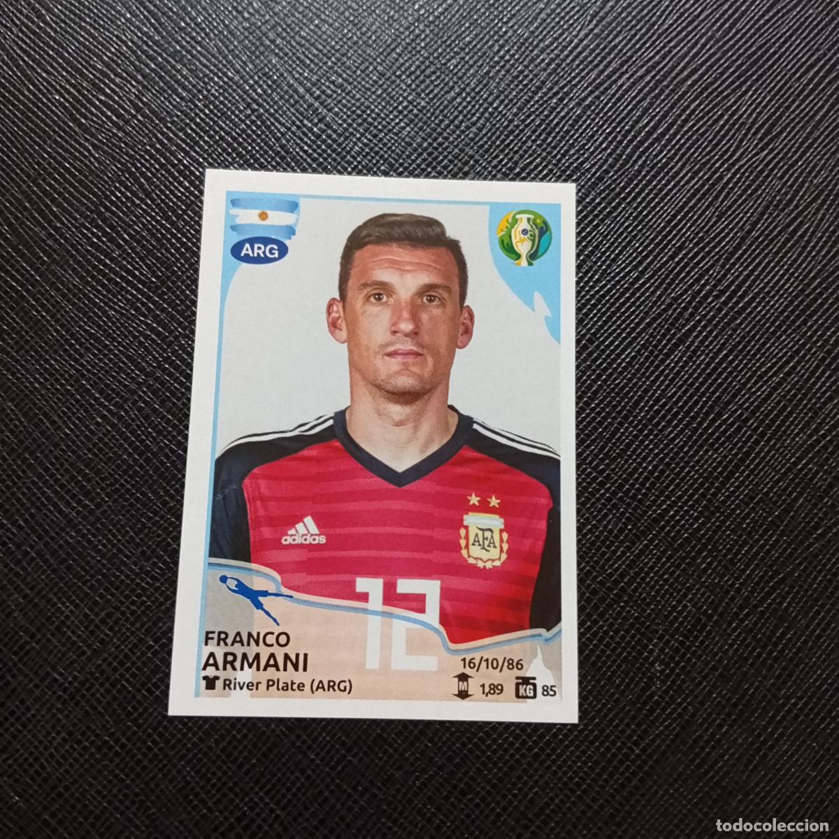 Cromos de f&uacute;tbol: 130 ARMANI ARGENTINA PANINI COPA AMERICA BRASIL 2019 CROMO FUTBOL 19 - SIN PEGAR