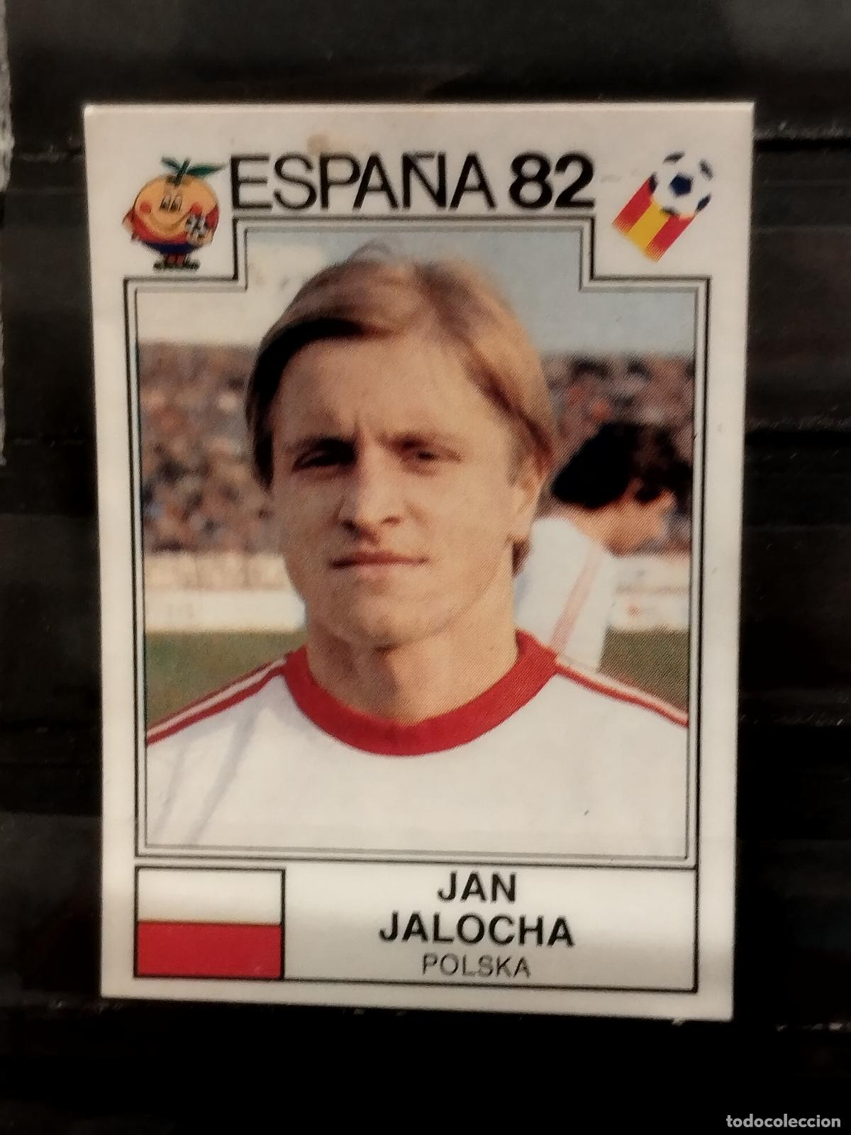 Cromos de Futebol: PANINI. MUNDIAL 82. N&ordm; 61. POLONIA. JAN JALOCHA