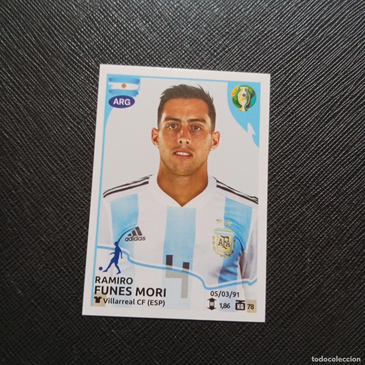 Cromos de f&uacute;tbol: 134 FUNES MORI ARGENTINA PANINI COPA AMERICA BRASIL 2019 CROMO FUTBOL 19 - SIN PEGAR