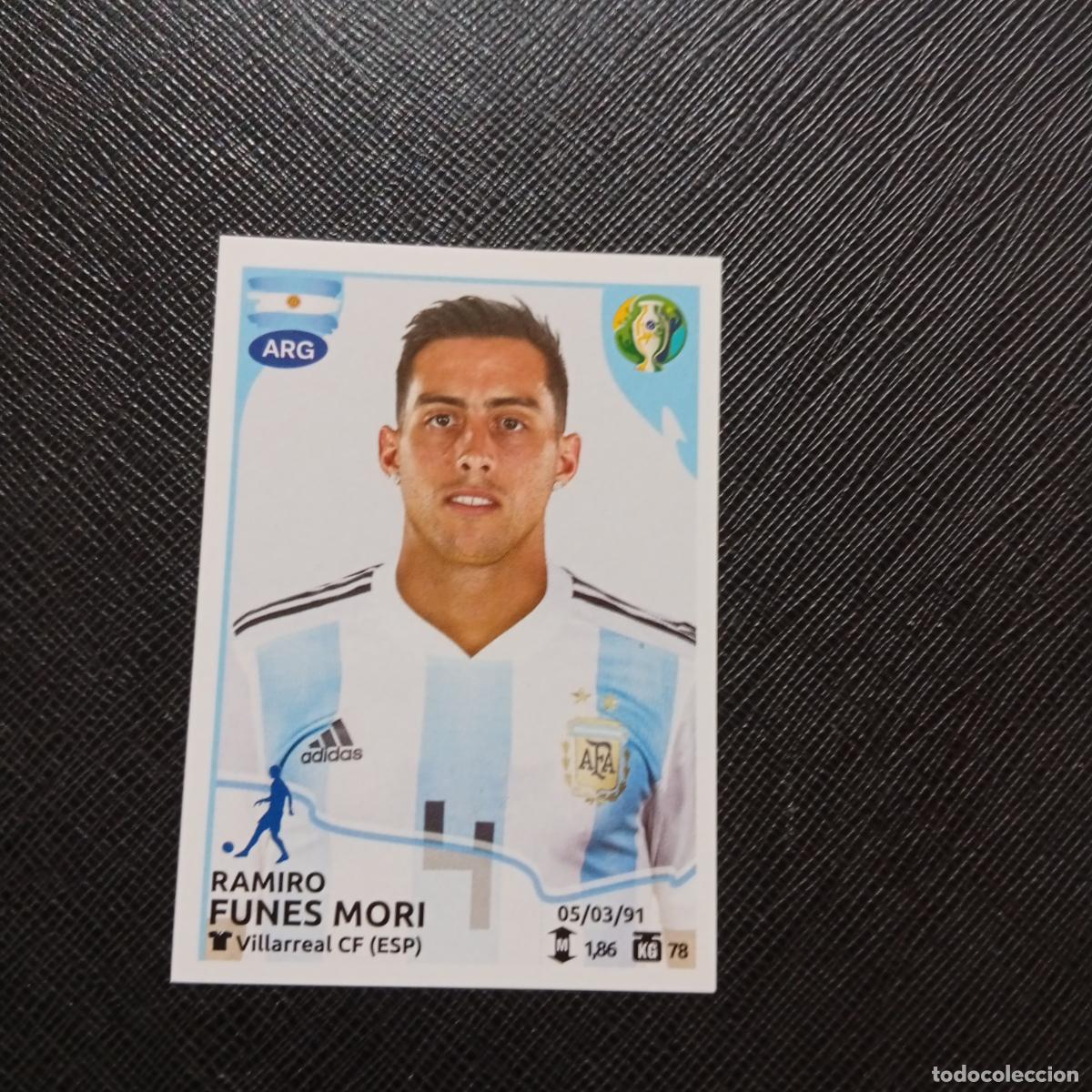 Cromos de f&uacute;tbol: 134 FUNES MORI ARGENTINA PANINI COPA AMERICA BRASIL 2019 CROMO FUTBOL 19 - SIN PEGAR B