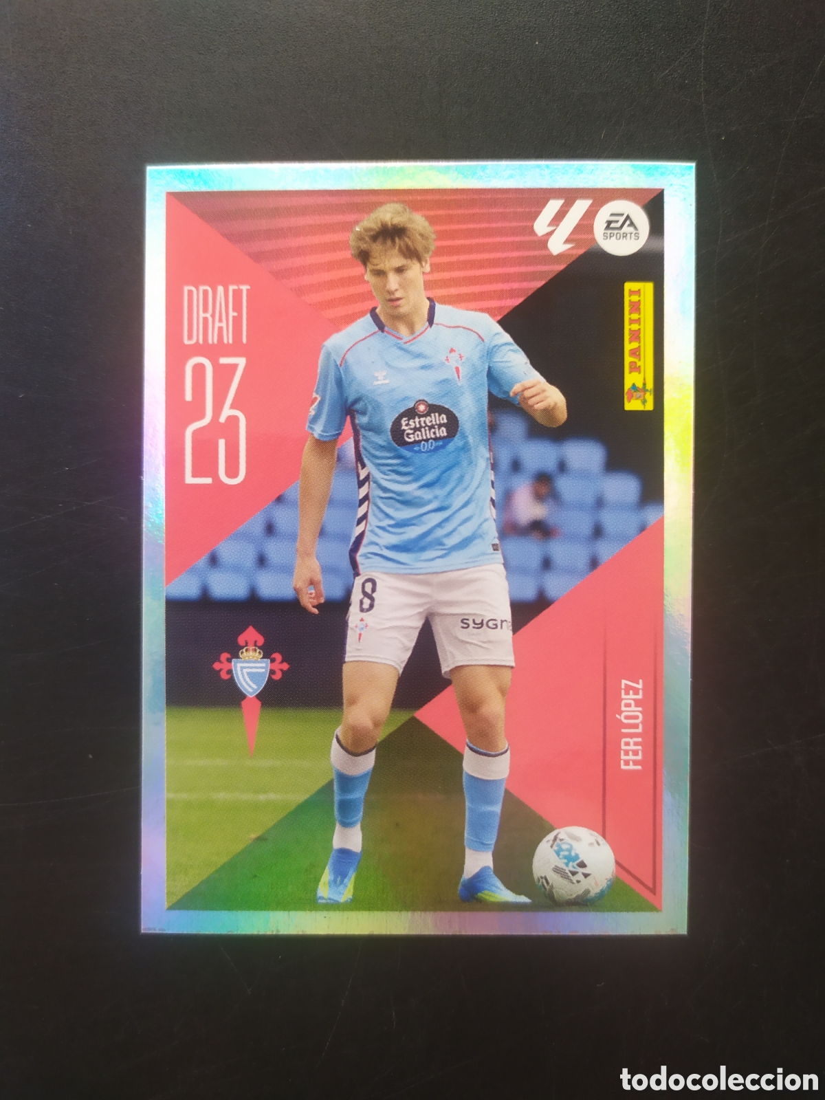 Cromos de f&uacute;tbol: Liga este 2026 2027 26 27 panini Fer L&oacute;pez draft 23 n&deg; 7 Celta Vigo