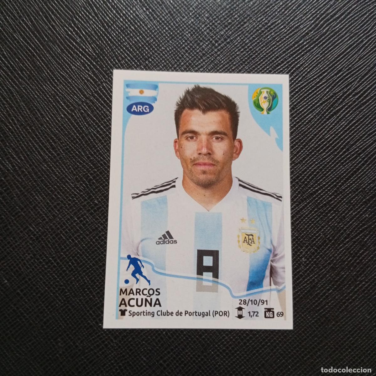 Cromos de f&uacute;tbol: 136 ACU&Ntilde;A ARGENTINA PANINI COPA AMERICA BRASIL 2019 CROMO FUTBOL 19 - SIN PEGAR