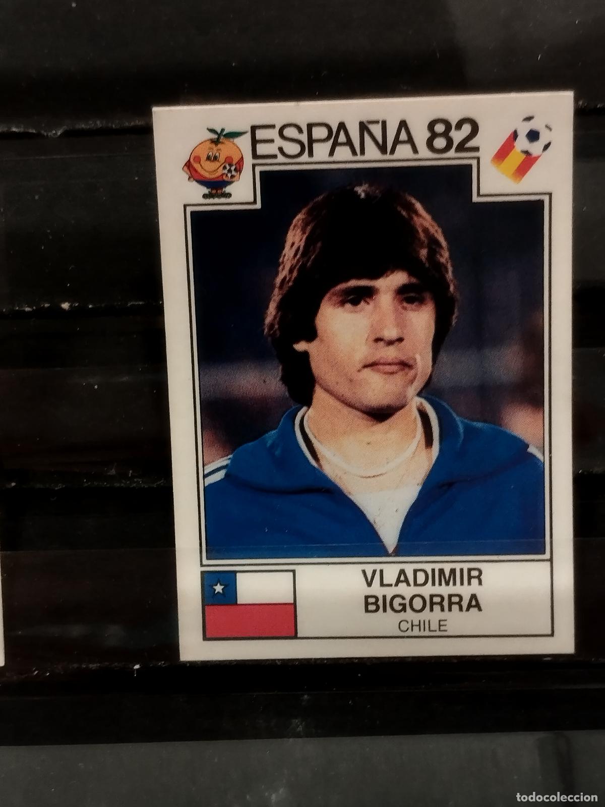 Cartes &agrave; collectionner de Football: PANINI. MUNDIAL 82. N&ordm; 156. CHILE. MANUEL ROJAS.