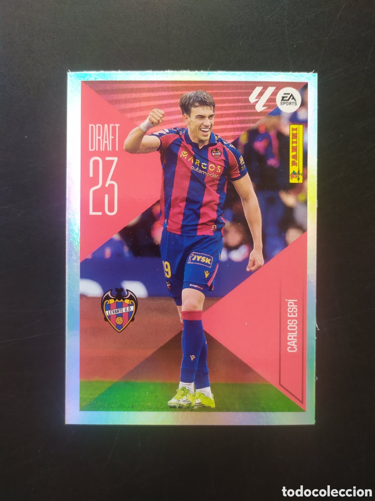 Cromos de f&uacute;tbol: Liga este 2026 2027 26 27 panini Carlos Espi draft 23 n&deg; 4 Levante