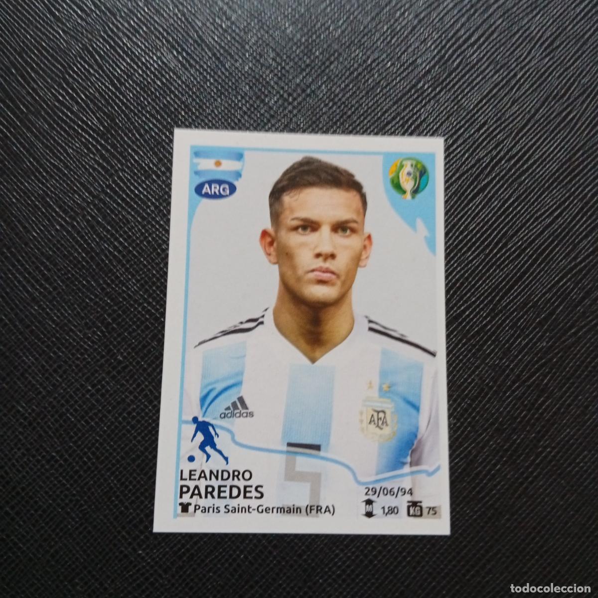 Cromos de f&uacute;tbol: 137 PAREDES ARGENTINA PANINI COPA AMERICA BRASIL 2019 CROMO FUTBOL 19 - SIN PEGAR B