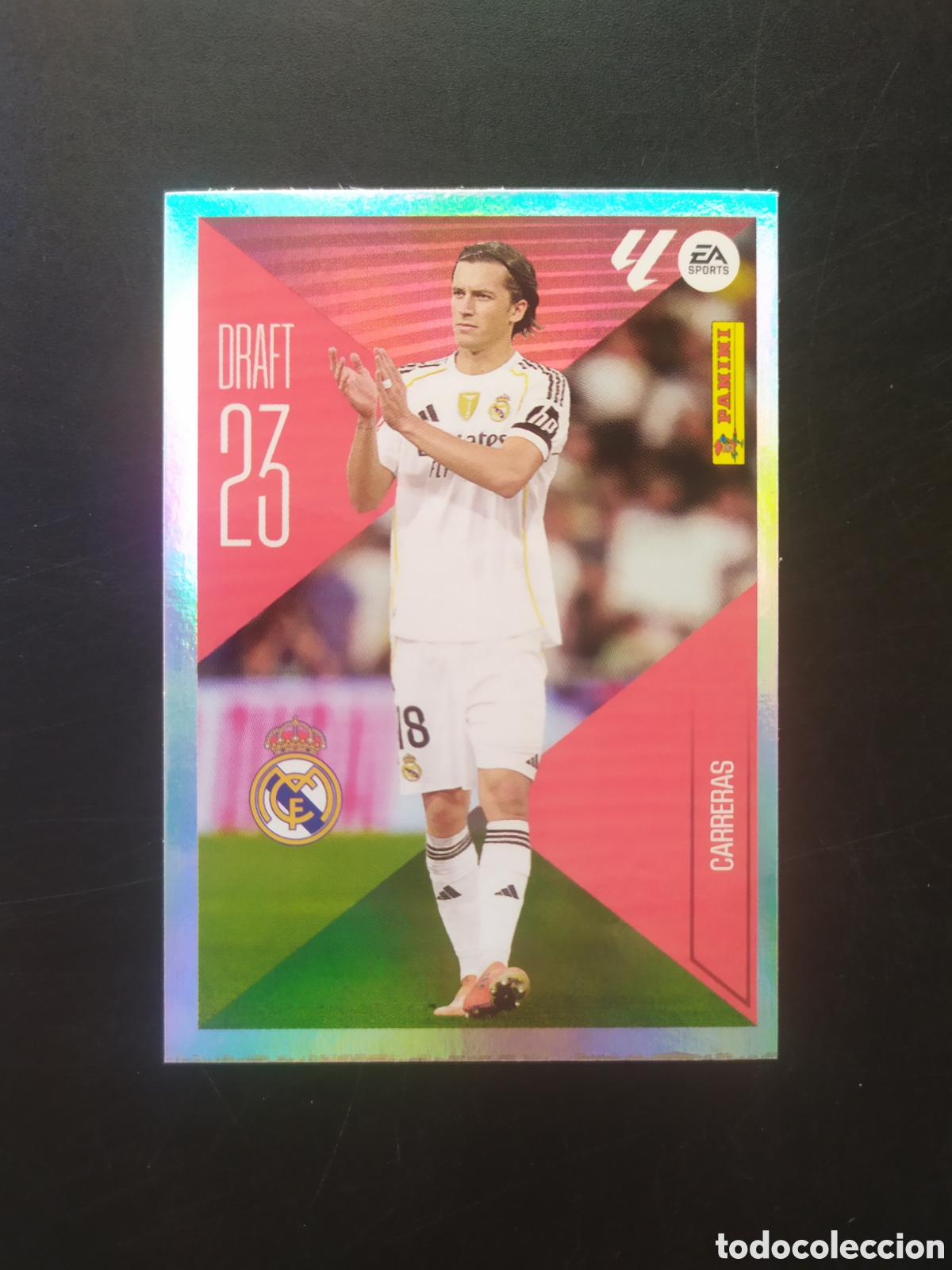 Cromos de f&uacute;tbol: Liga este 2026 2027 26 27 panini Carreras draft 23 n&deg; 5 Real Madrid