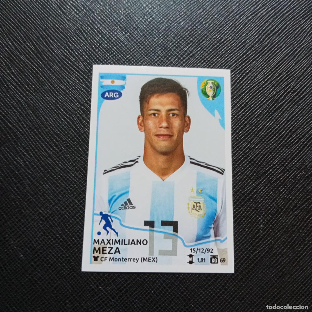 Cromos de f&uacute;tbol: 138 MEZA ARGENTINA PANINI COPA AMERICA BRASIL 2019 CROMO FUTBOL 19 - SIN PEGAR