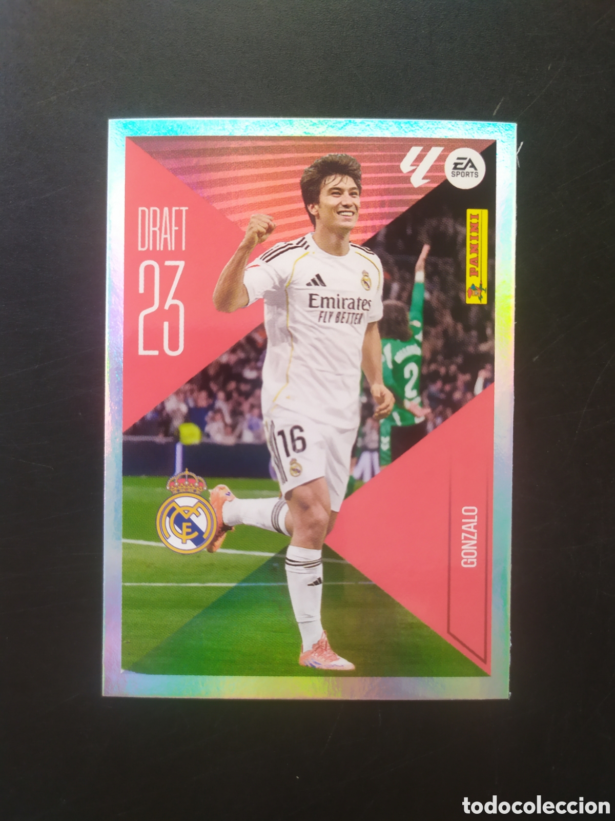 Cromos de f&uacute;tbol: Liga este 2026 2027 26 27 panini Gonzalo draft 23 n&deg; 9 Real Madrid