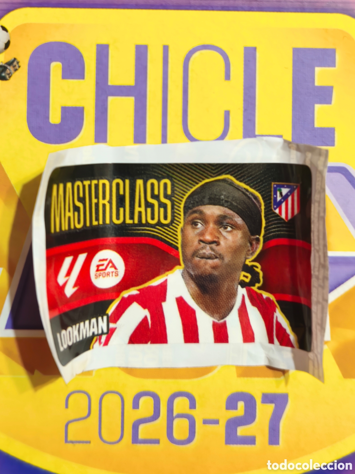 Cromos de f&uacute;tbol: Lookman MASTERCLASS Chicle liga este 26/27 Atl&eacute;tico De Madrid
