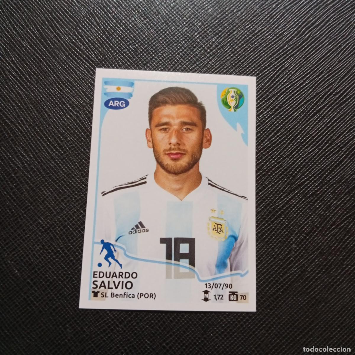 Cromos de f&uacute;tbol: 142 SALVIO ARGENTINA PANINI COPA AMERICA BRASIL 2019 CROMO FUTBOL 19 - SIN PEGAR