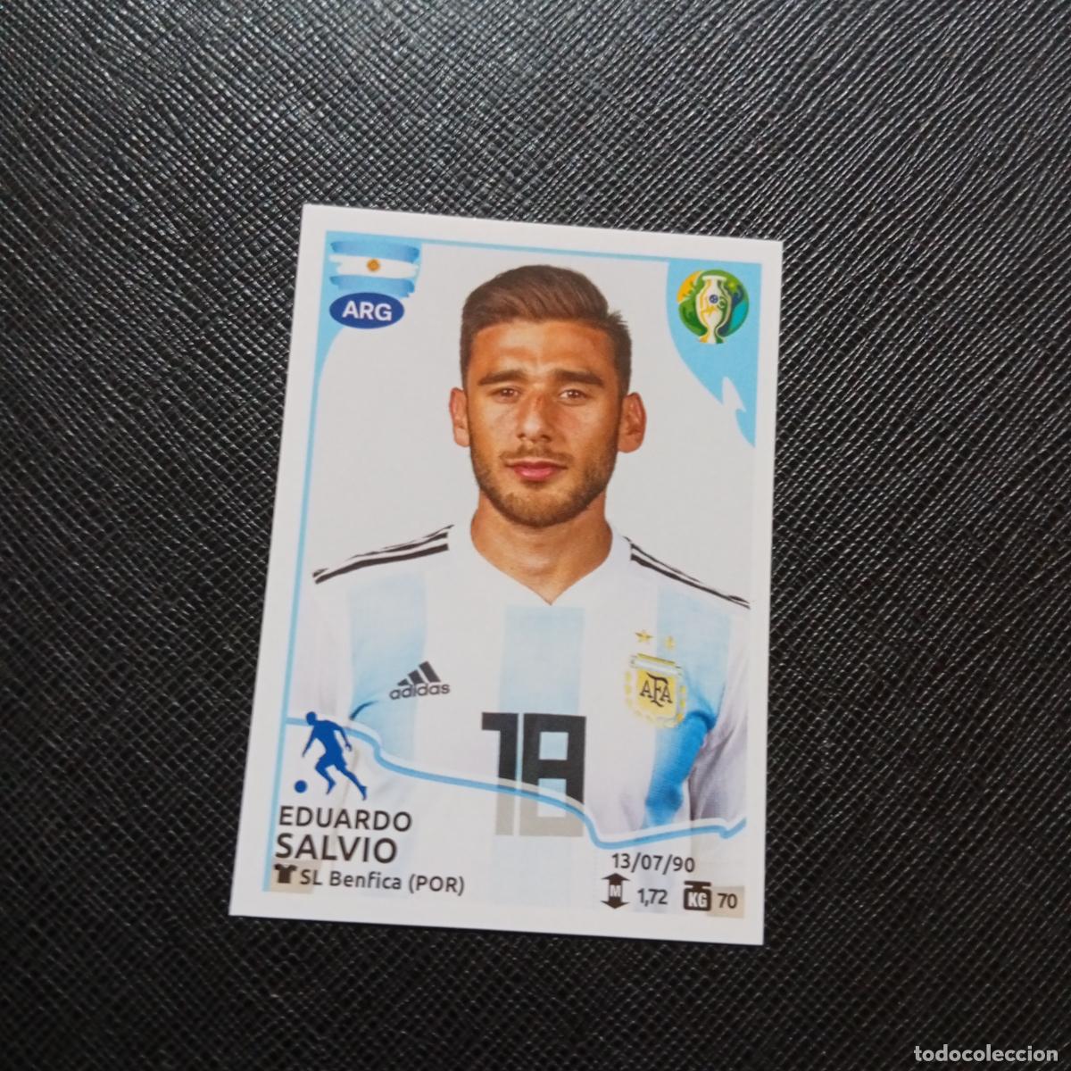 Cromos de f&uacute;tbol: 142 SALVIO ARGENTINA PANINI COPA AMERICA BRASIL 2019 CROMO FUTBOL 19 - SIN PEGAR B
