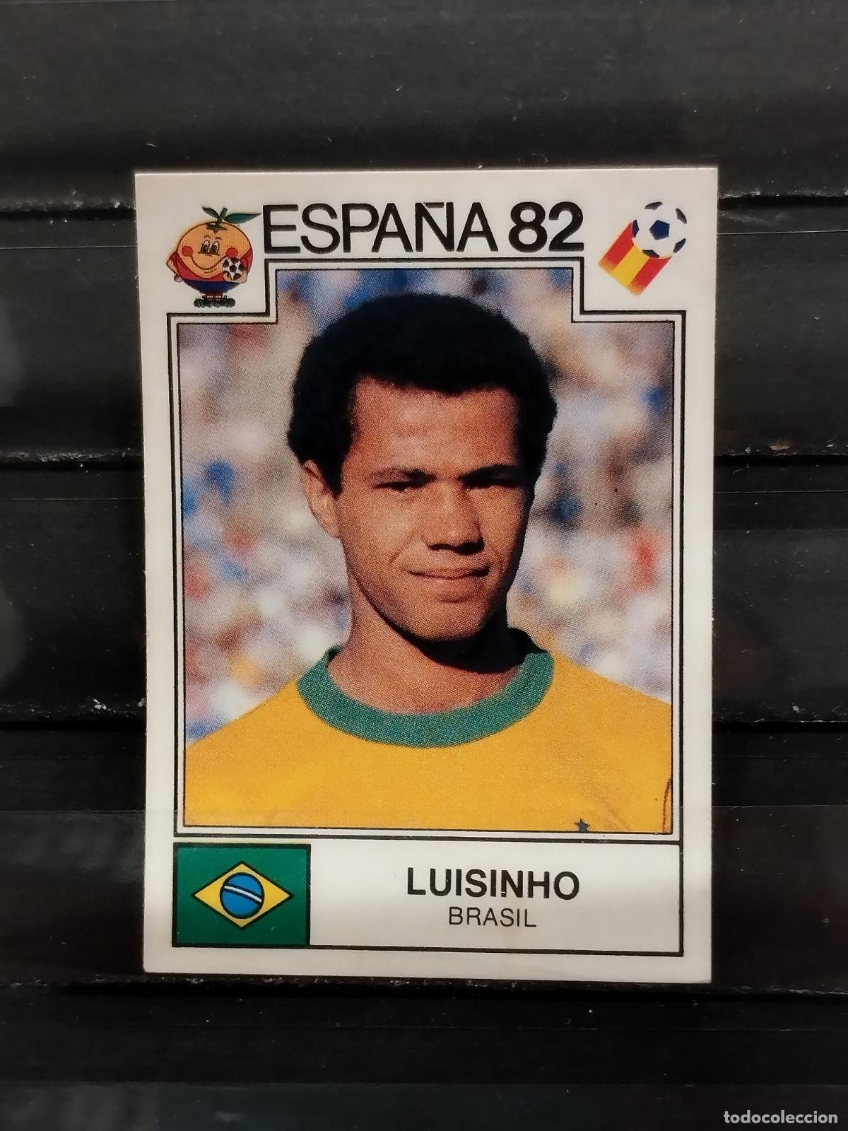Football Stickers: PANINI. MUNDIAL 82. N&ordm; 368. BRASIL. LUISINHO.