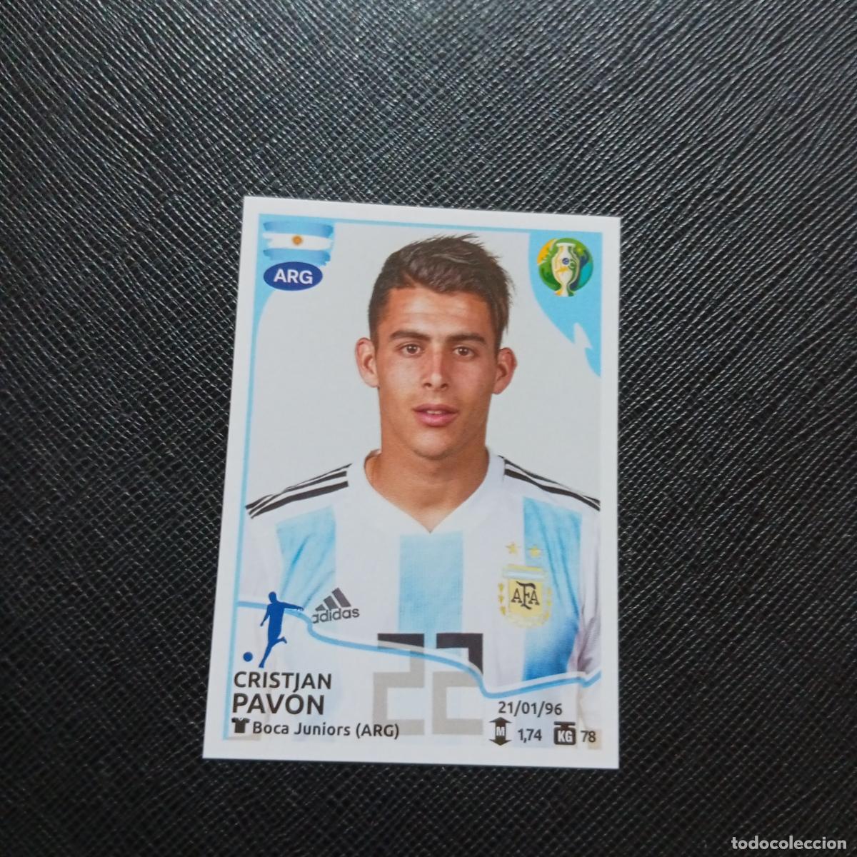 Cromos de f&uacute;tbol: 143 PAVON ARGENTINA PANINI COPA AMERICA BRASIL 2019 CROMO FUTBOL 19 - SIN PEGAR