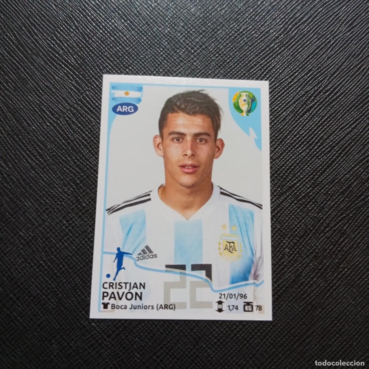 Cromos de f&uacute;tbol: 143 PAVON ARGENTINA PANINI COPA AMERICA BRASIL 2019 CROMO FUTBOL 19 - SIN PEGAR