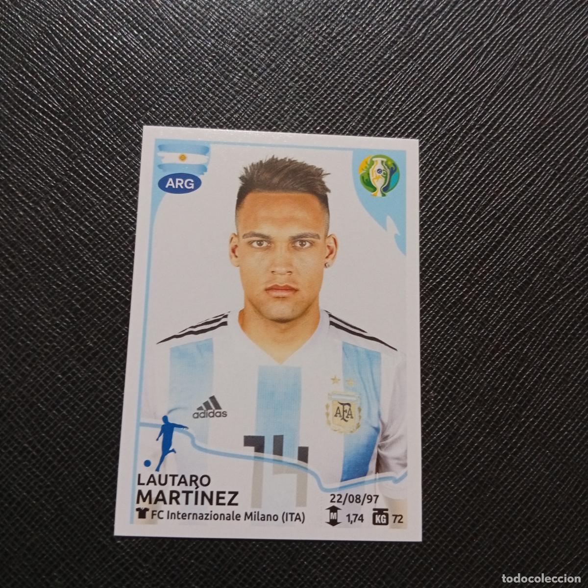 Cromos de f&uacute;tbol: 145 LAUTARO MARTINEZ ARGENTINA PANINI COPA AMERICA BRASIL 2019 CROMO FUTBOL 19 - SIN PEGAR