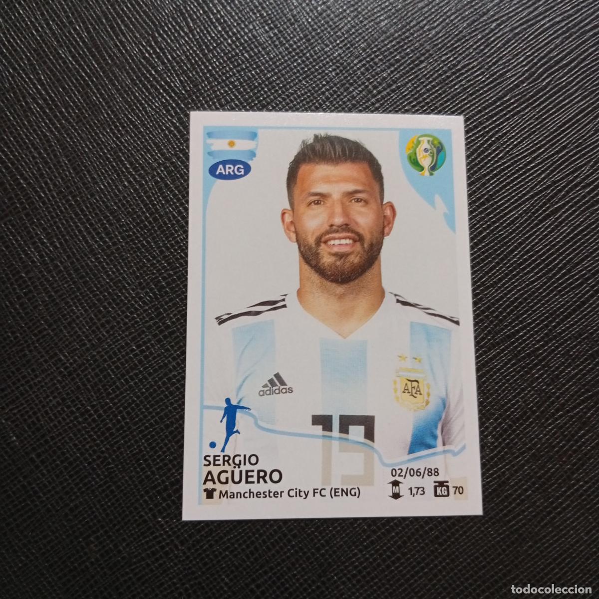 Cromos de f&uacute;tbol: 146 AGUERO ARGENTINA PANINI COPA AMERICA BRASIL 2019 CROMO FUTBOL 19 - SIN PEGAR