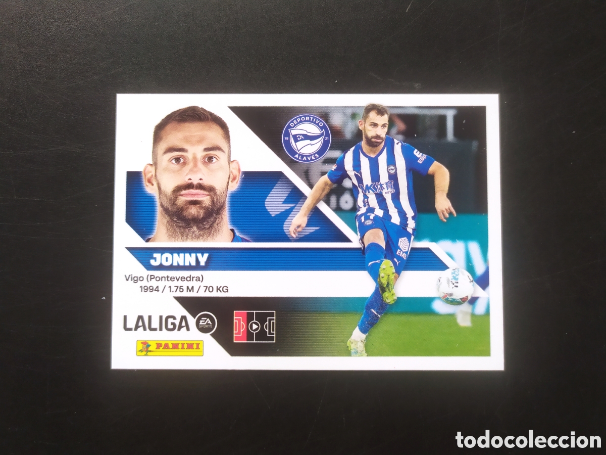 Cromos de f&uacute;tbol: Liga este 2026 2027 26 27 panini Jonny n&deg; 5 Alav&eacute;s