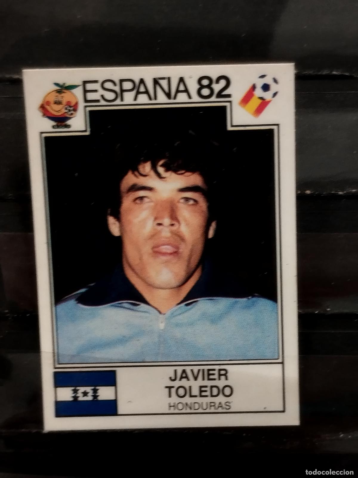 Fu&szlig;ball-Sticker: PANINI. MUNDIAL 82. N&ordm; 355. HONDURAS. JAVIER TOLEDO.
