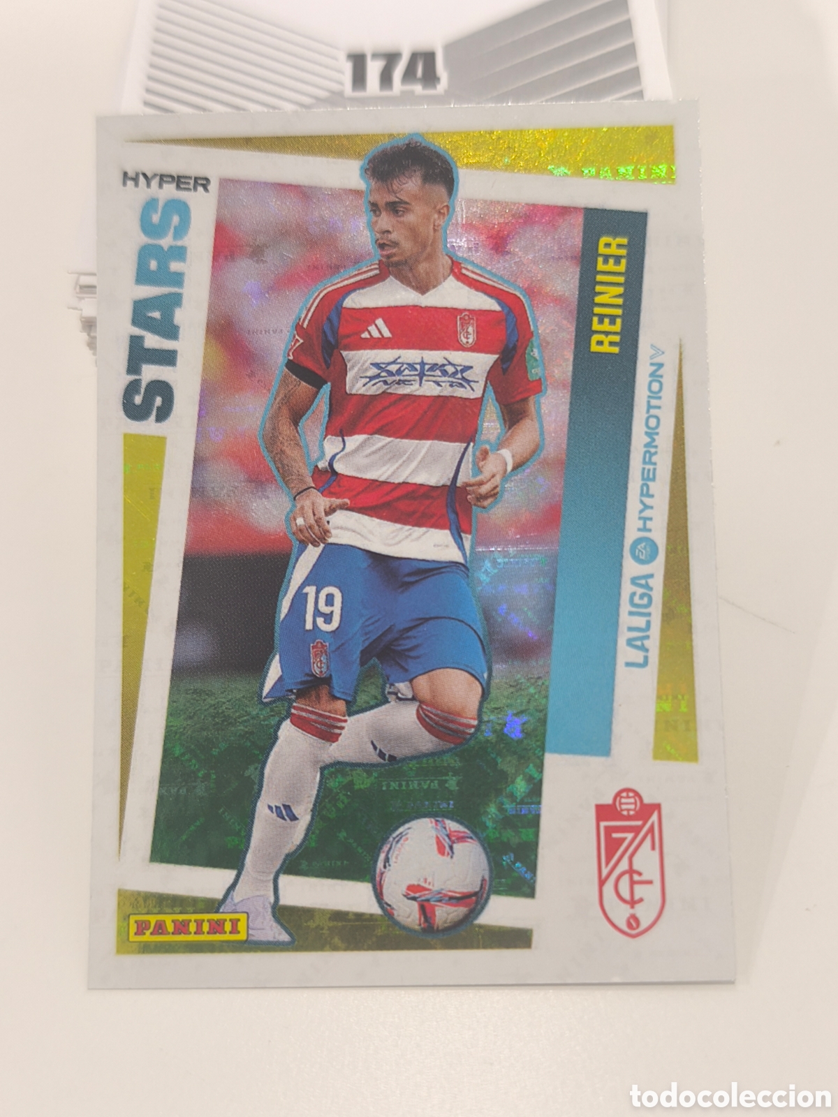 Cromos de f&uacute;tbol: Reinier Granada Liga Hypermotion 24/25