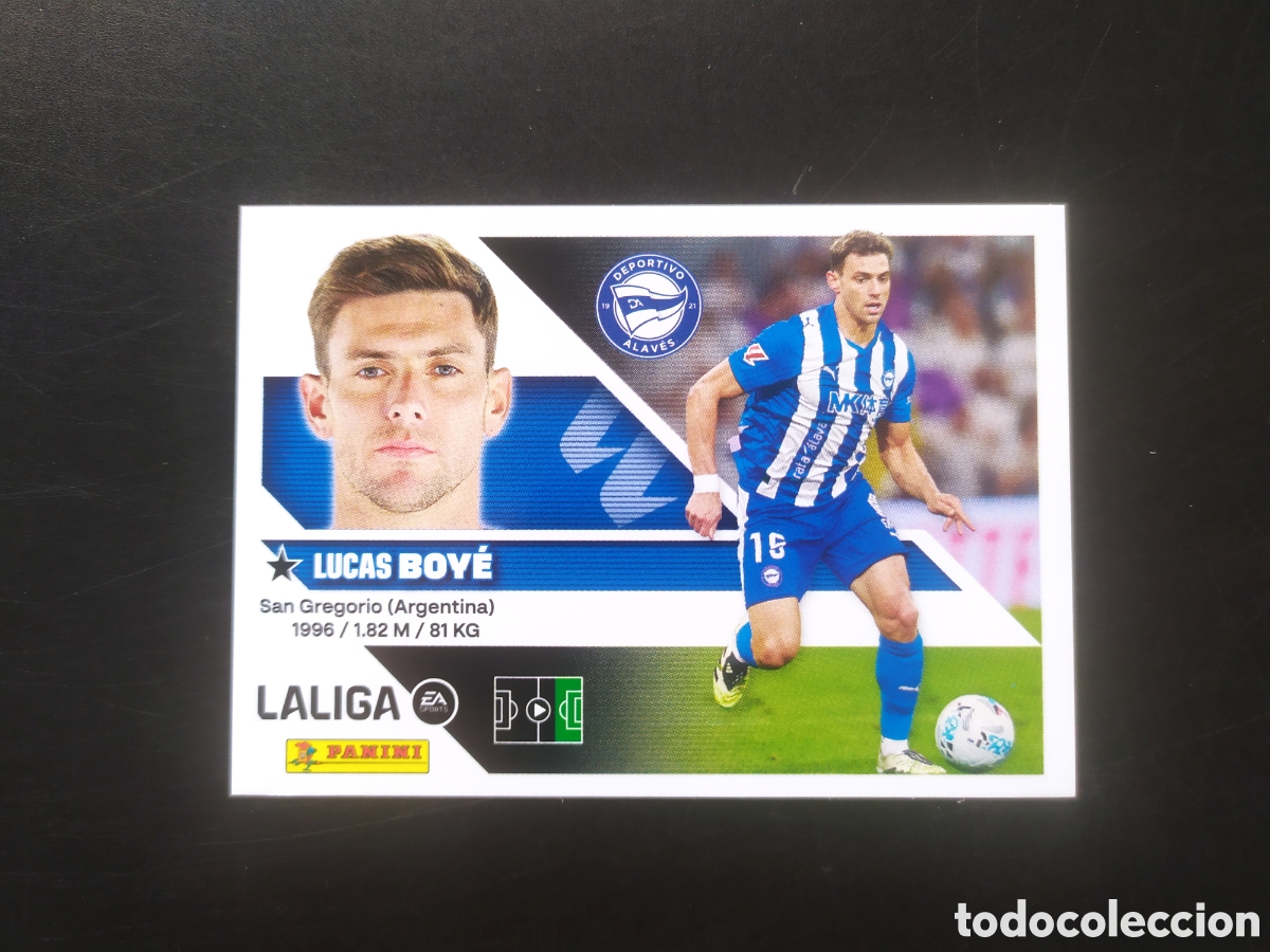 Cromos de f&uacute;tbol: Liga este 2026 2027 26 27 panini Boye n&deg; 20 Alav&eacute;s