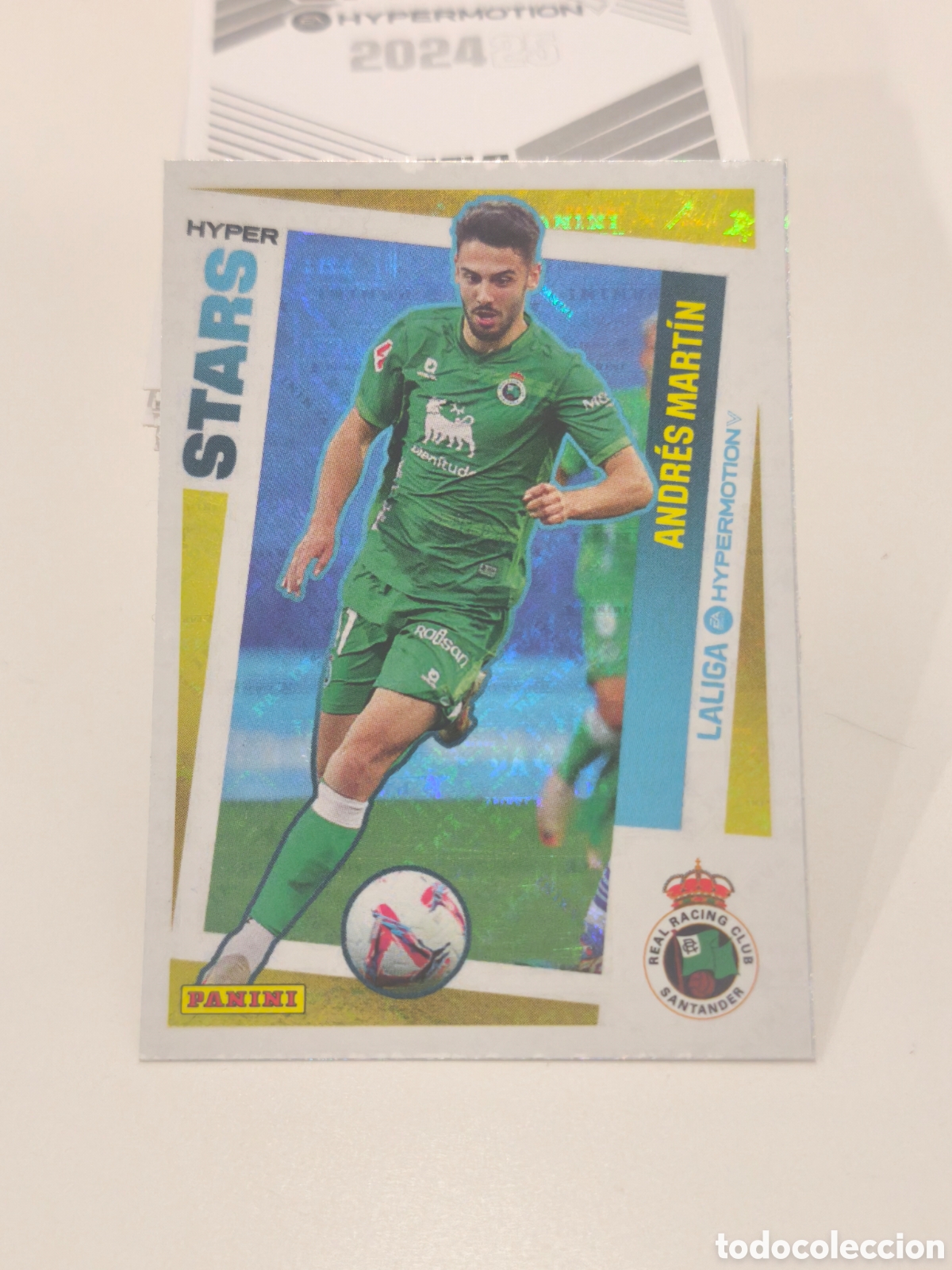 Cromos de f&uacute;tbol: Andr&eacute;s Mart&iacute;n Stars Hyper 24/25 Liga Hypermotion