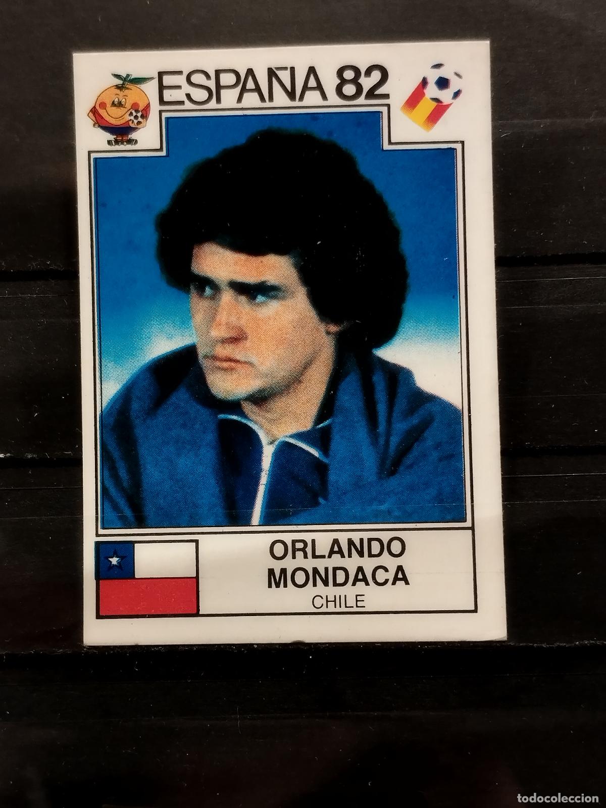 Fu&szlig;ball-Sticker: PANINI. MUNDIAL 82. N&ordm; 159. CHILE. ORLANDA MONCADA