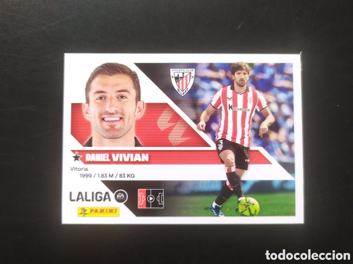 Cromos de f&uacute;tbol: Liga este 2026 2027 26 27 panini Vivian n&deg; 7 Athletic Bilbao