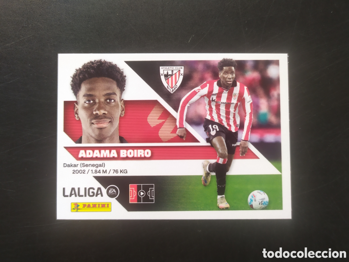 Cromos de Futebol: Liga este 2026 2027 26 27 panini Adama Boiro n&deg; 9B 9 B Athletic Bilbao