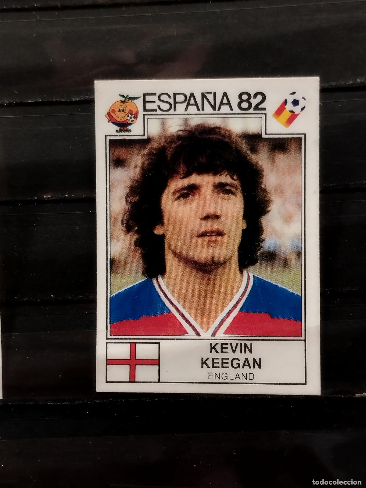 Fu&szlig;ball-Sticker: PANINI. MUNDIAL 82. N&ordm; 250. INGLATERRA. KEVIN KEEGAN