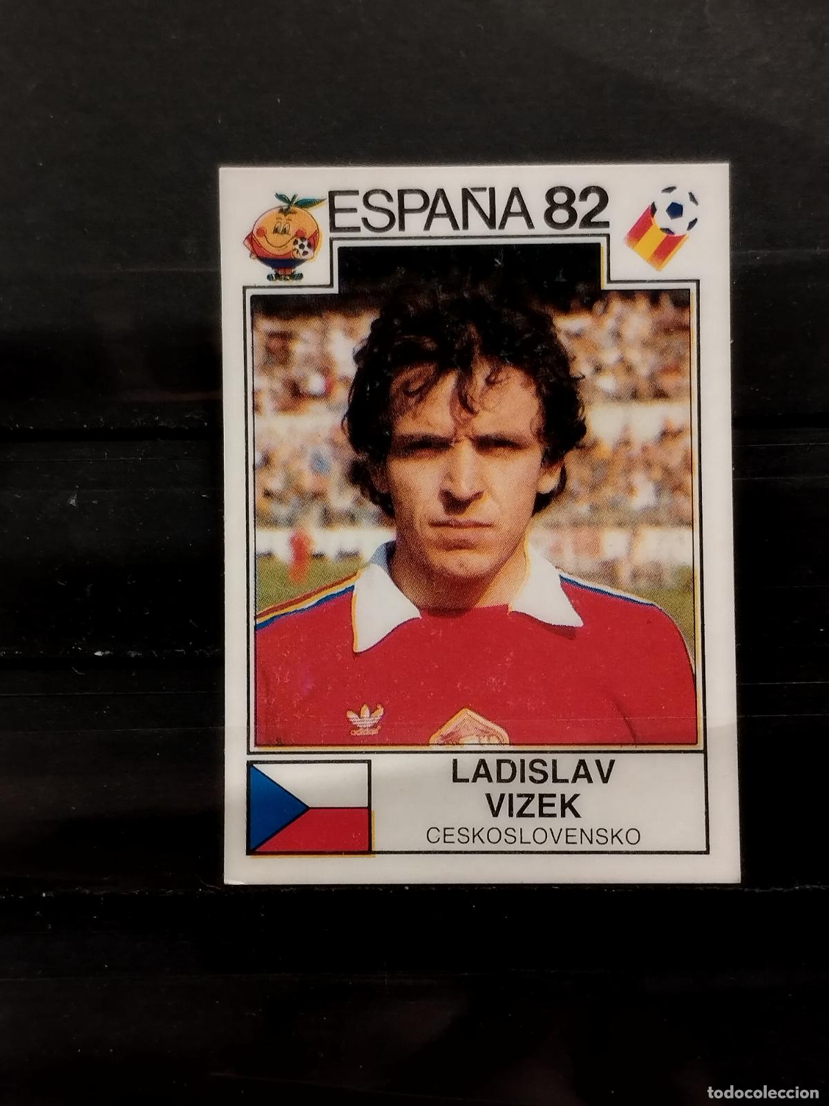 Fu&szlig;ball-Sticker: PANINI. MUNDIAL 82. N&ordm; 269. CHECOSLOVAQUIA. LADISLAV VIZEK.
