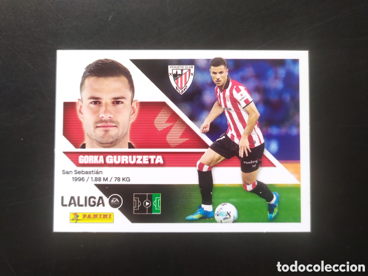 Fu&szlig;ball-Sticker: Liga este 2026 2027 26 27 panini Guruzeta n&deg; 20 Athletic Bilbao