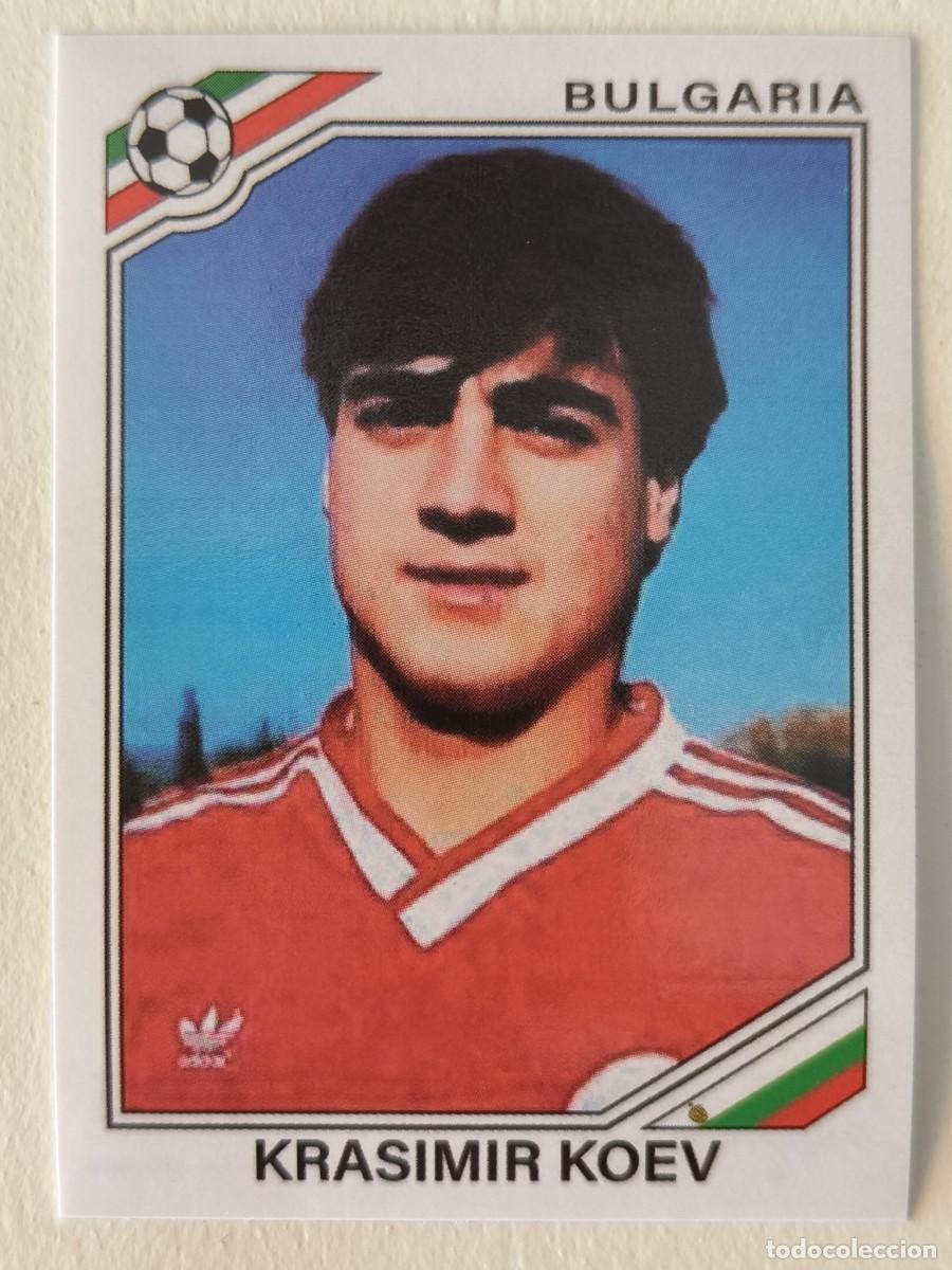 Figurine di Calcio: #57 KRASIMIR KOEV (BULGARIA) MUNDIAL MEXICO 86 PANINI