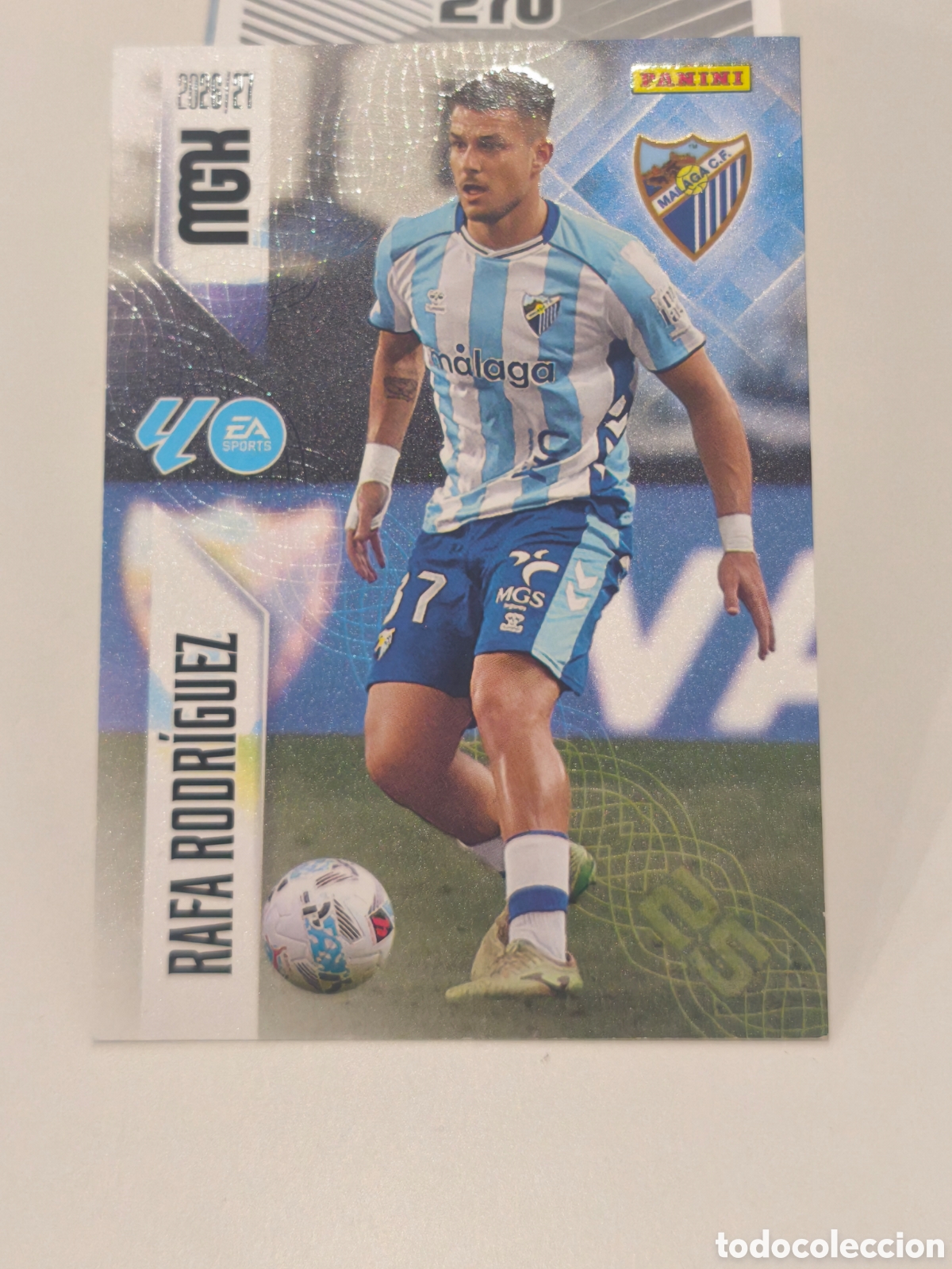 Fu&szlig;ball-Sticker: Rafa Rodr&iacute;guez MGK 26/27 M&aacute;laga CF