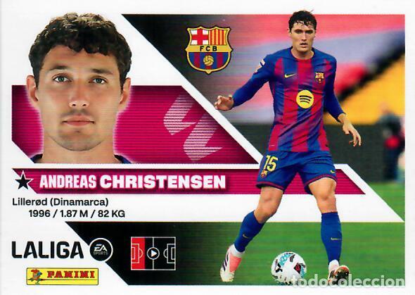 Figurine di Calcio: CROMO PANINI LIGA ESTE 26 27 - N&ordm; 6 B - CHRISTENSEN - BARCELONA