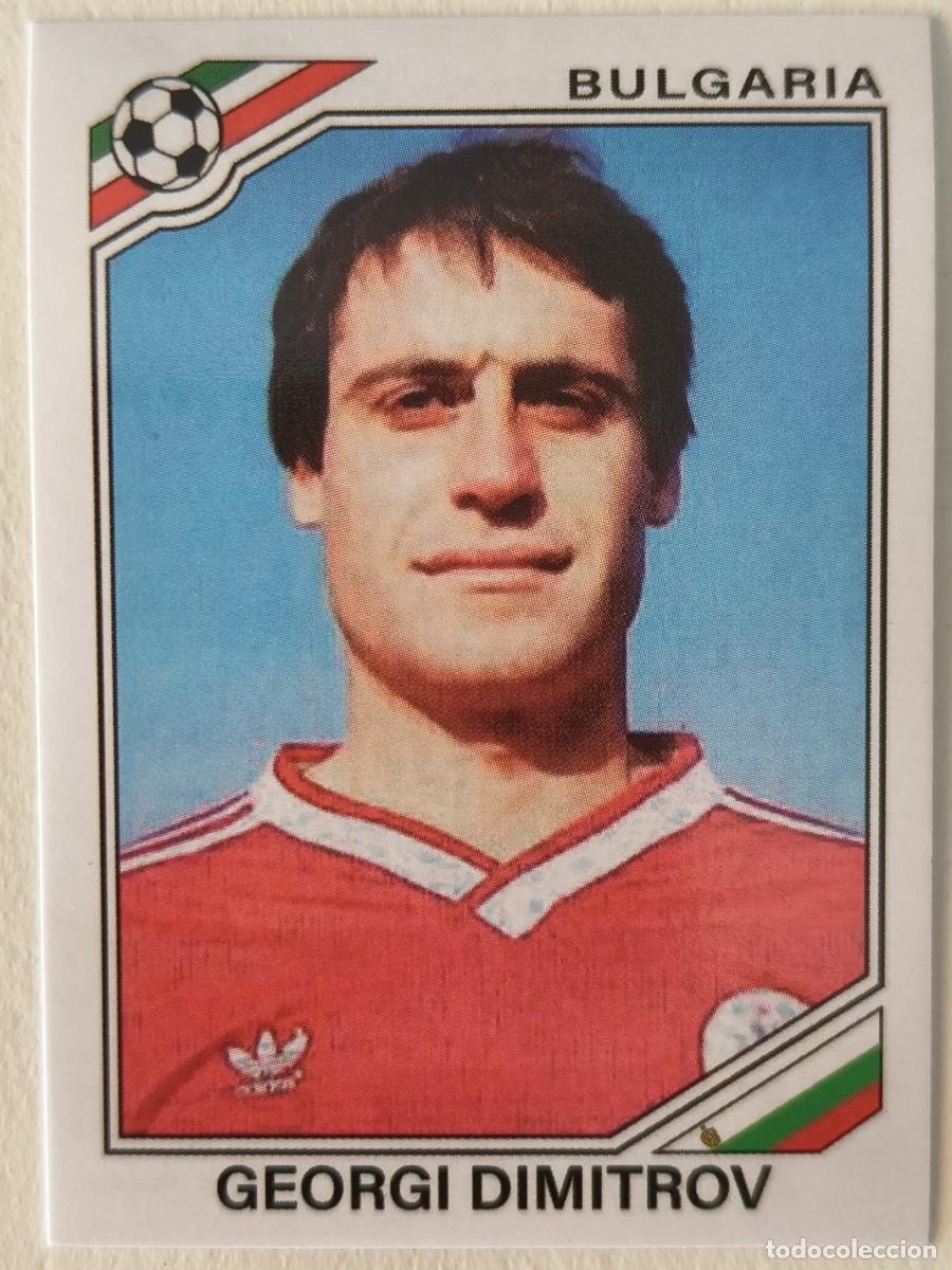 Figurine di Calcio: #58 GEORGI DIMITROV (BULGARIA) MUNDIAL MEXICO 86 PANINI