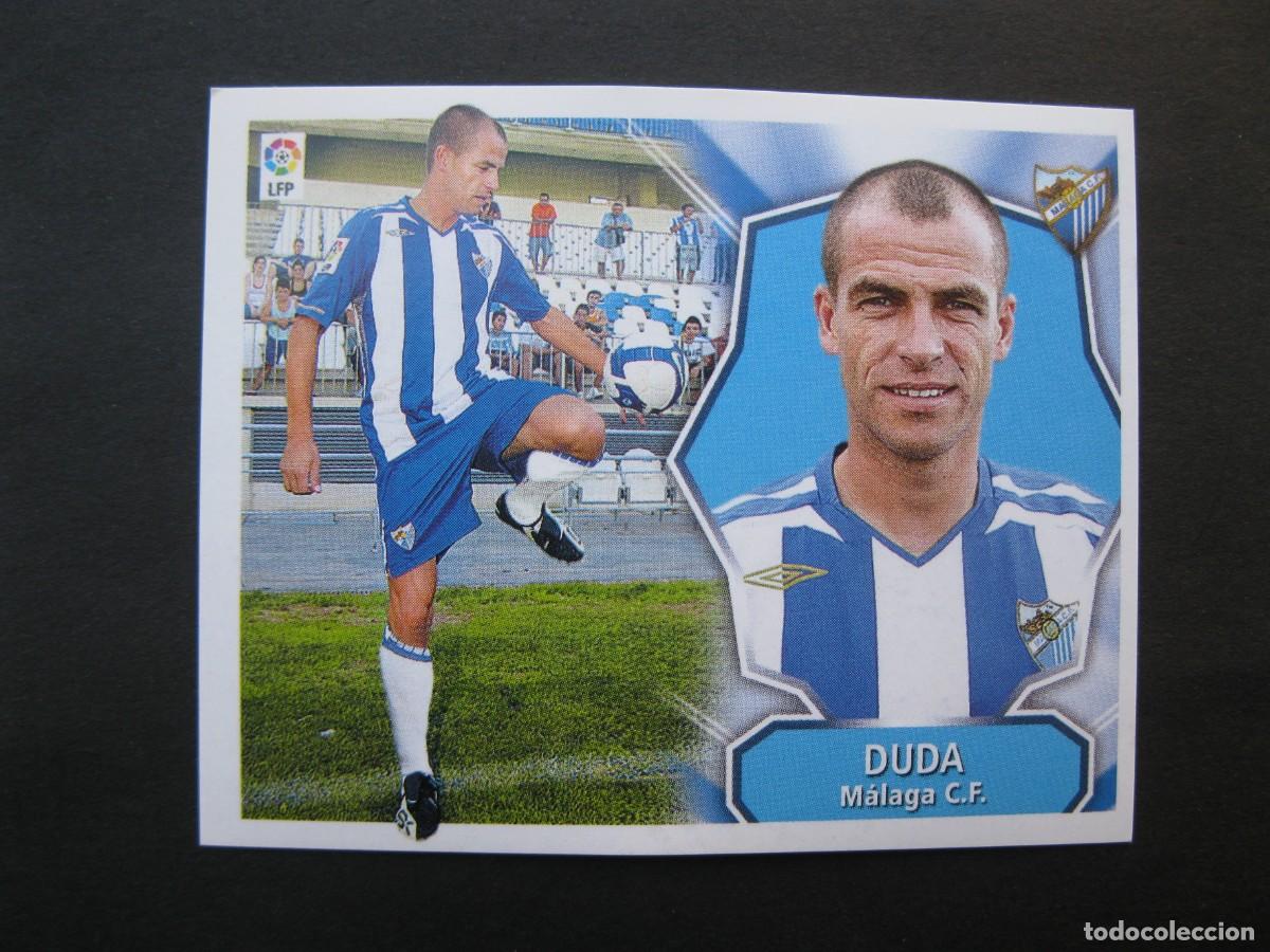 Fu&szlig;ball-Sticker: DUDA (M&Aacute;LAGA C.F.) - &Uacute;LTIMOS FICHAJES N&ordm; 24 - CAMPEONATO DE LIGA 08/09 - ESTE - NUNCA PEGADO