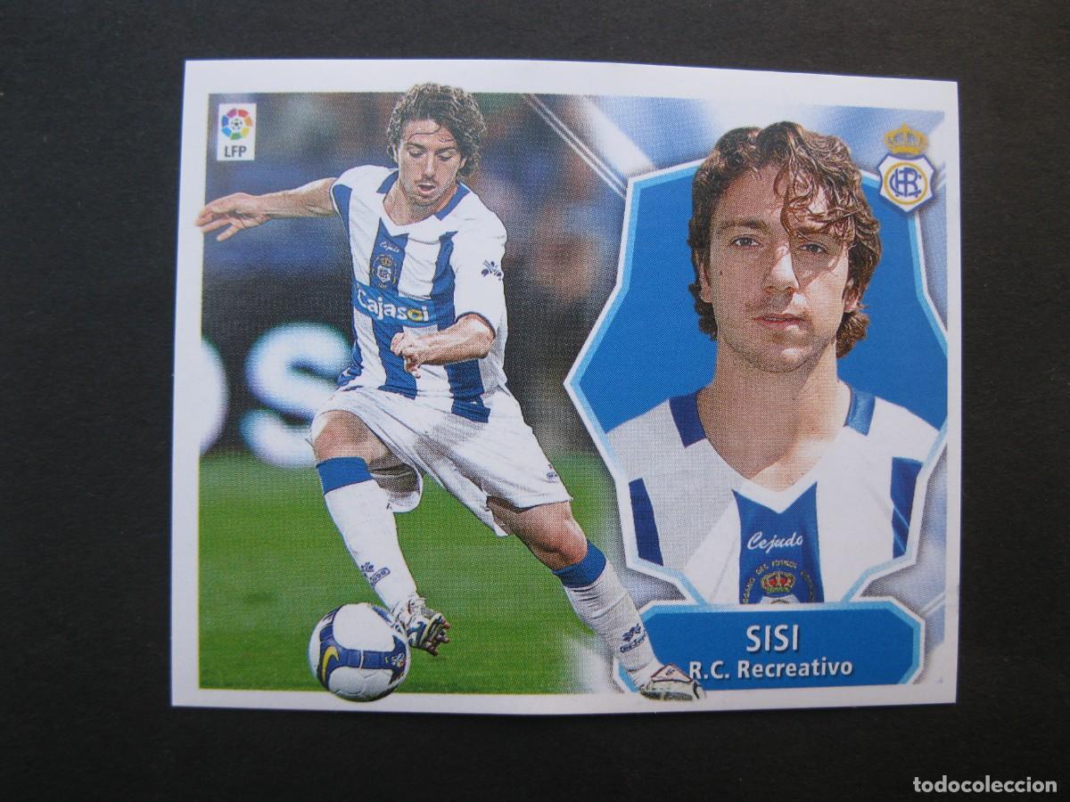 Cromos de Futebol: SISI (R.C. RECREATIVO) - &Uacute;LTIMOS FICHAJES N&ordm; 28 - CAMPEONATO DE LIGA 08/09 - ESTE - NUNCA PEGADO