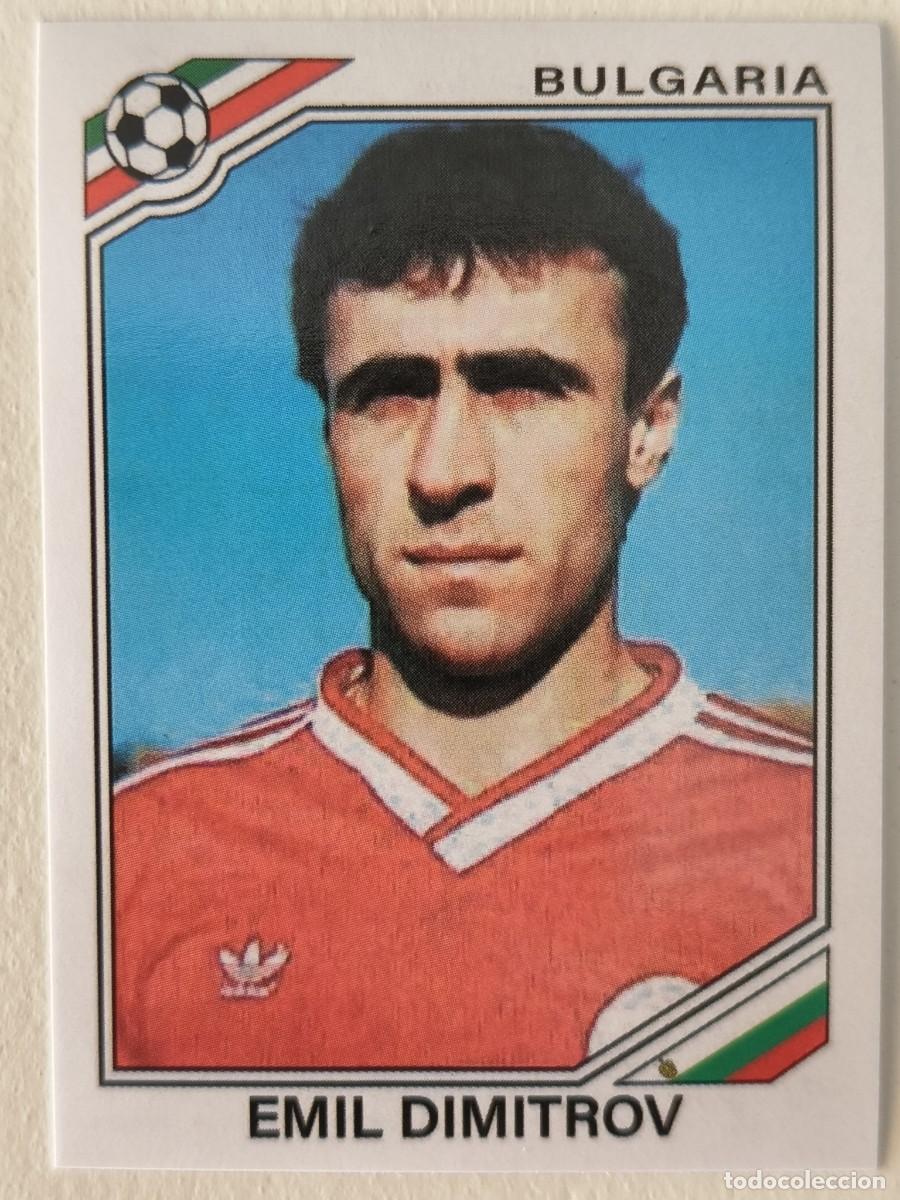 Cromos de Futebol: #61 EMIL DIMITROV (BULGARIA) MUNDIAL MEXICO 86 PANINI