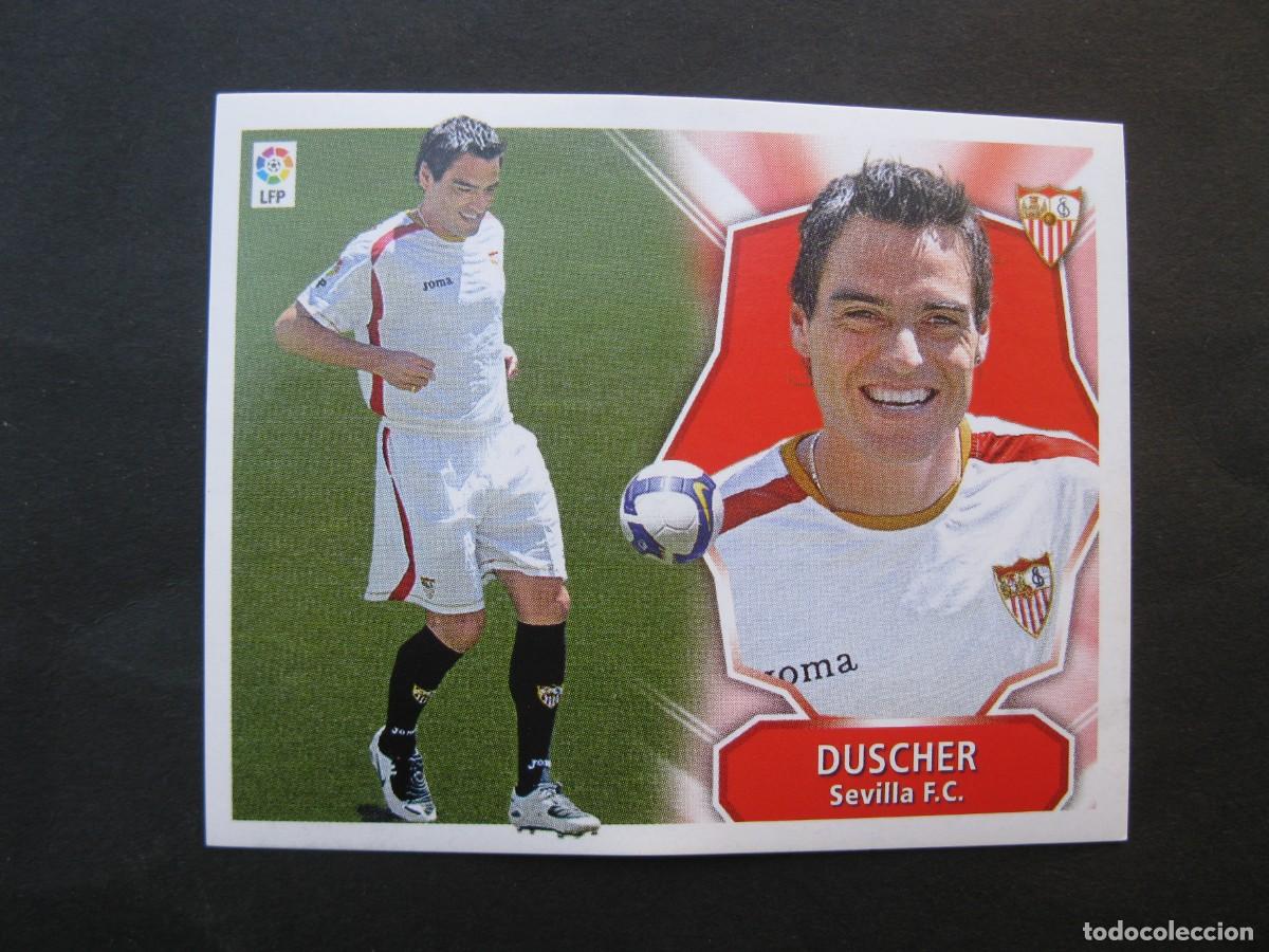 Cromos de Futebol: DUSCHER (SEVILLA F.C.) - &Uacute;LTIMOS FICHAJES N&ordm; 33 - CAMPEONATO DE LIGA 08/09 - ESTE - NUNCA PEGADO