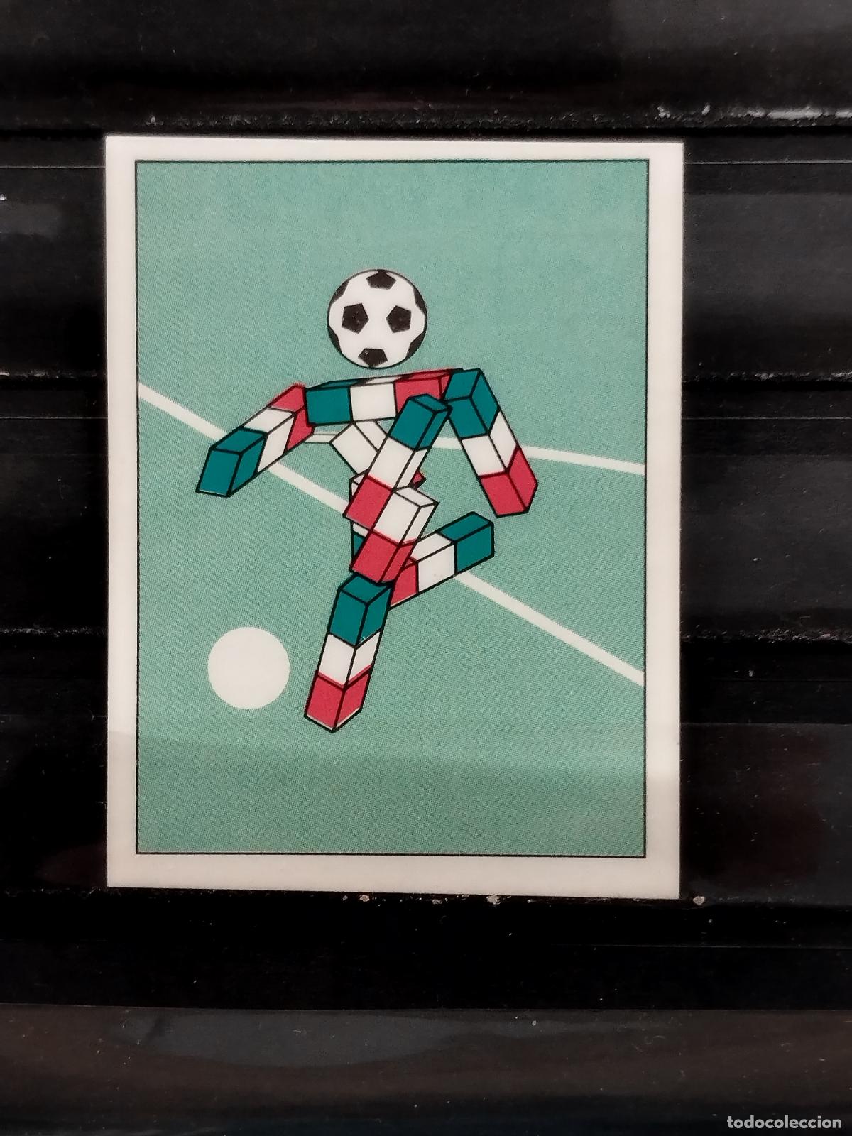 Fu&szlig;ball-Sticker: PANINI. MUNDIAL DE FUTBOL ITALIA '90. N&ordm; 5. MASCOTA DEL MUNDIAL.